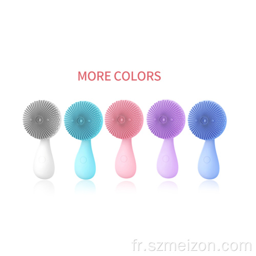 Brosse faciale exfoliante nettoyante pour le visage sonique imperméable